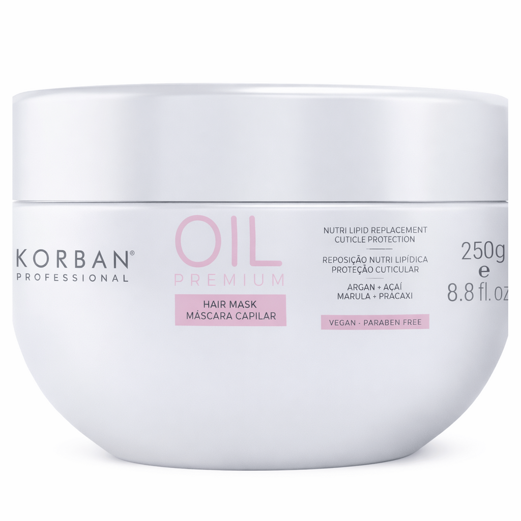 Korban Oil Premium moisturizing hair mask, 250 g
