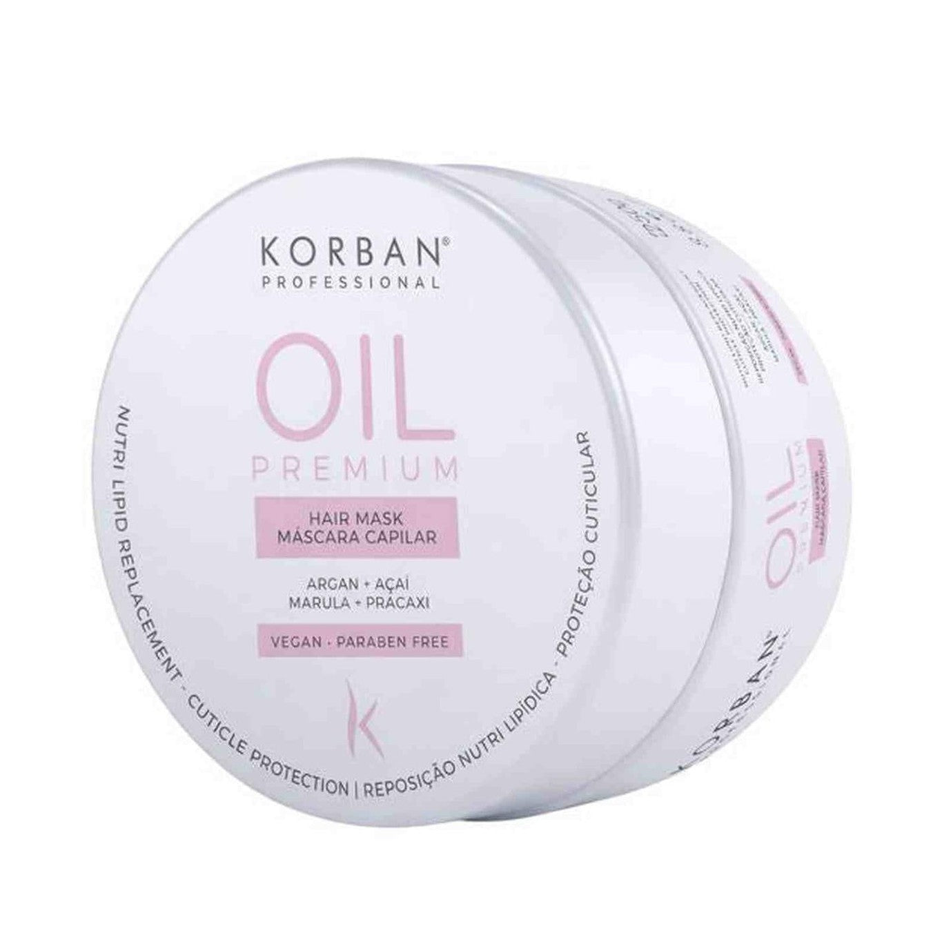 Korban Oil Premium moisturizing hair mask, 250 g
