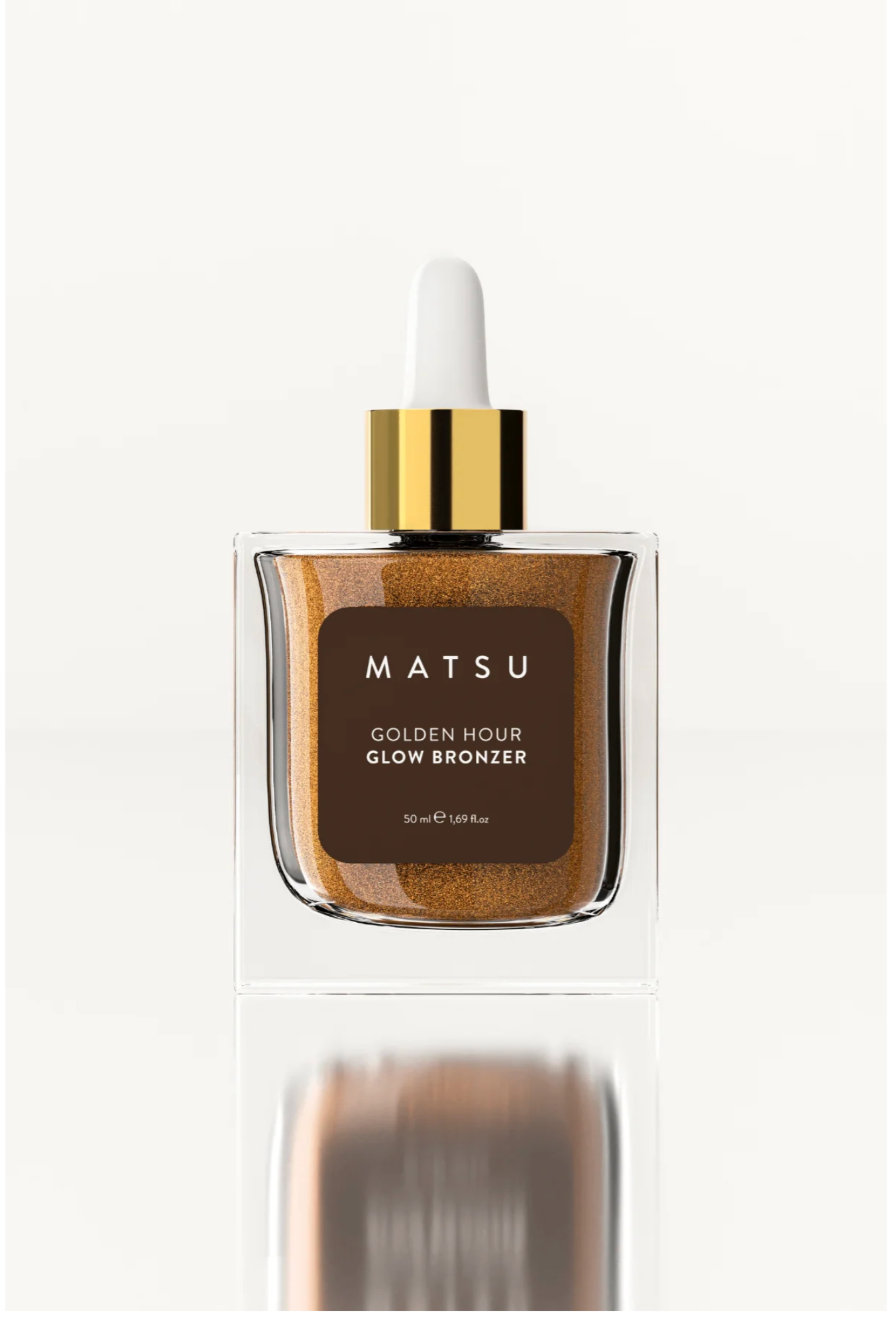 Matsu Golden Hour body bronzer, 50 ml.